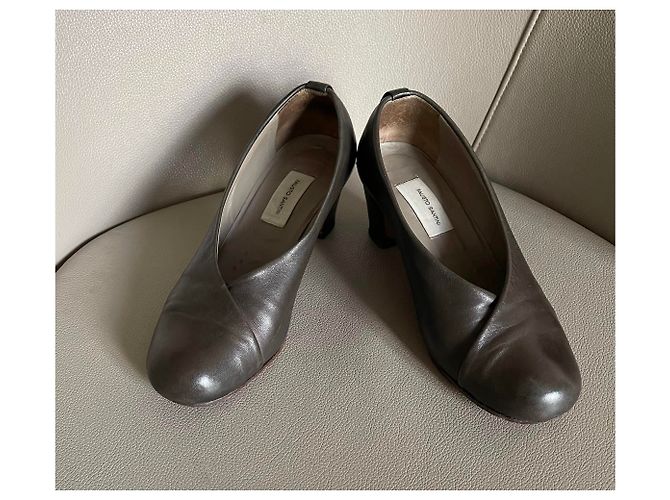 Fausto Santini Pumps aus Lammleder mit T-Ausschnitt.38 Dunkelbraun - Ansicht 20
