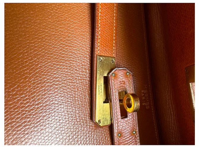 Hermès Kelly Marrón claro - vista 11