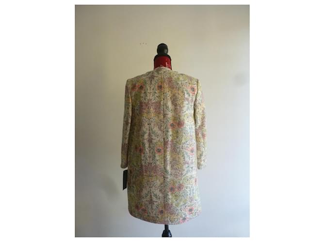 Abrigo de algodón Zara XS Multicolor - vista 4