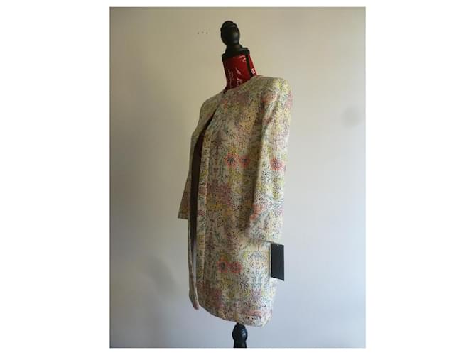Abrigo de algodón Zara XS Multicolor - vista 5