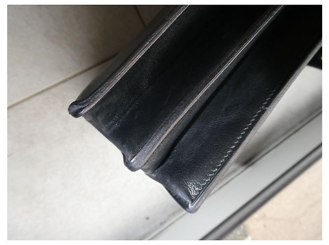 vintage Hermès briefcase Black - view 10