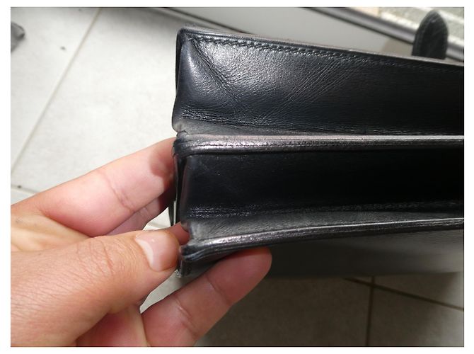 vintage Hermès briefcase Black - view 12
