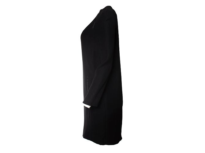 Cacharel, Abito nero con cerniere - vista 2