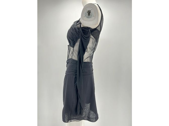 Autre Marque Nensi Dojaka Kleider T.International L Polyester Schwarz - Ansicht 3