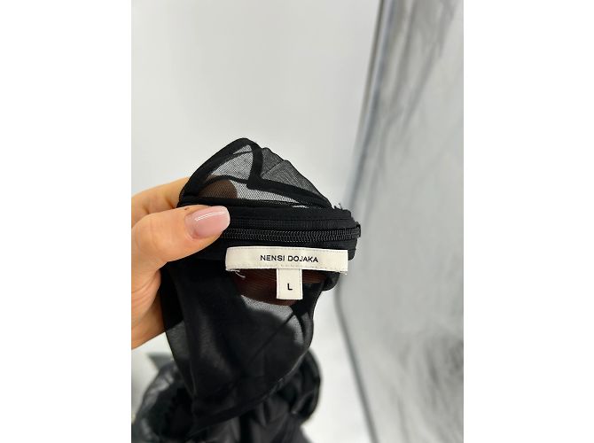 Autre Marque Nensi Dojaka Kleider T.International L Polyester Schwarz - Ansicht 6
