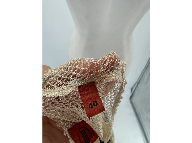 Blusas Missoni T.IT 40 Viscosa Beige - vista 5