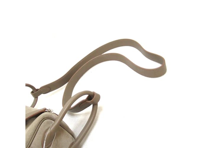 Hermès Swift & Suède Mini Lindy 20 - vue 8