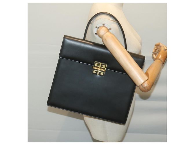 GIVENCHY Handtasche Leder Schwarz Auth am5705 - Ansicht 21