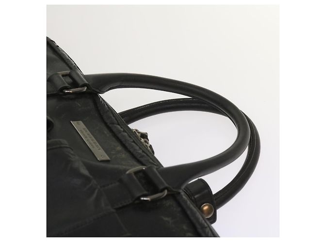 Borsa a tracolla Burberry in pelle nera Auth bs11672 Nero - vista 9