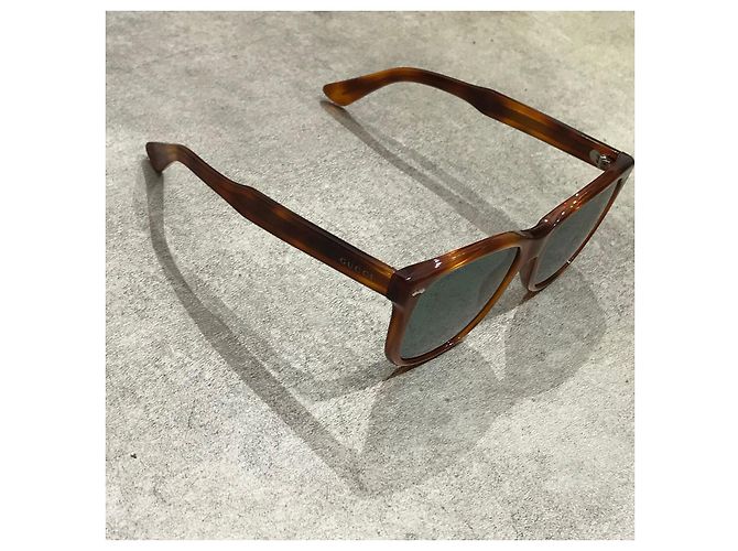 Gafas de sol GUCCI T. Plástico Camello - vista 2