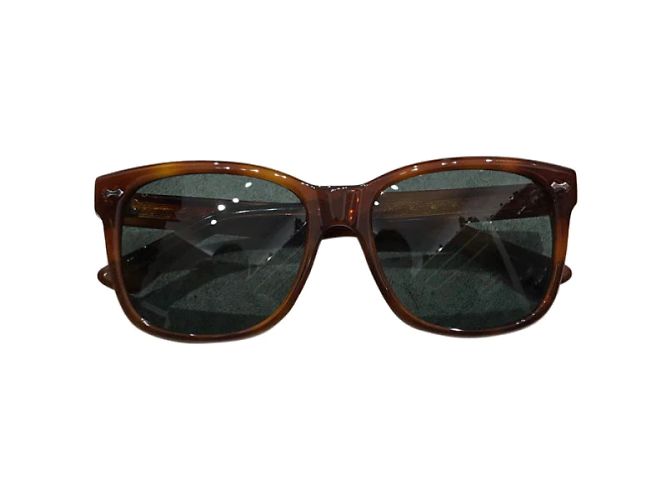 Gafas de sol GUCCI T. Plástico Camello - vista 4