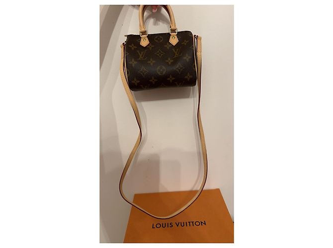 Louis Vuitton Mini Nano Speedy in un altro modello Marrone - vista 4