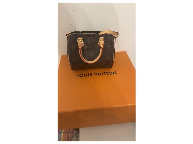 Louis Vuitton Mini Nano Speedy in un altro modello Marrone - vista 5