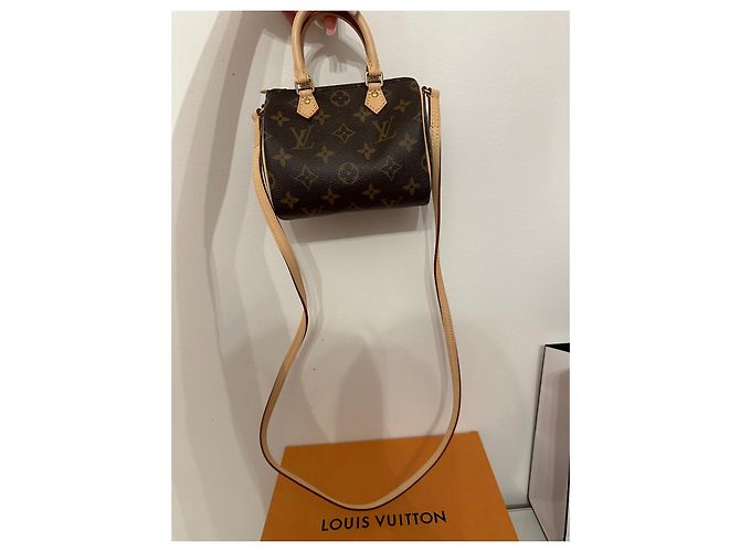 Louis Vuitton Mini Nano Speedy in un altro modello Marrone - vista 6
