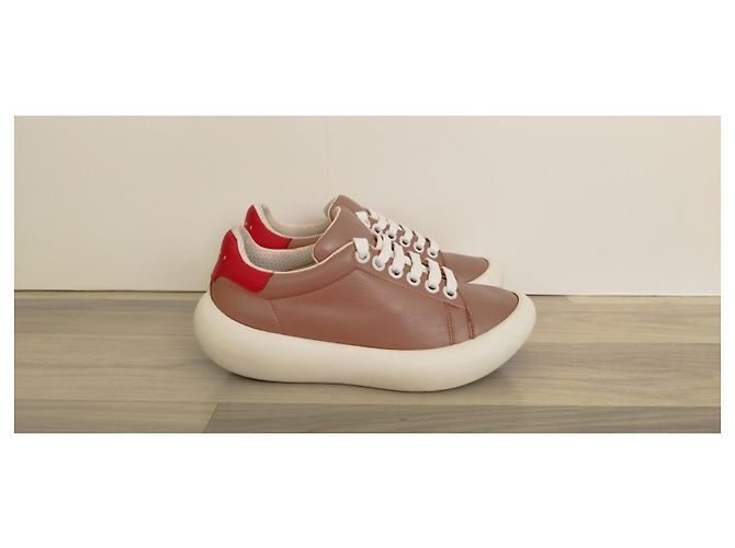 Marni Banana Sneaker Leder Beige - Ansicht 2