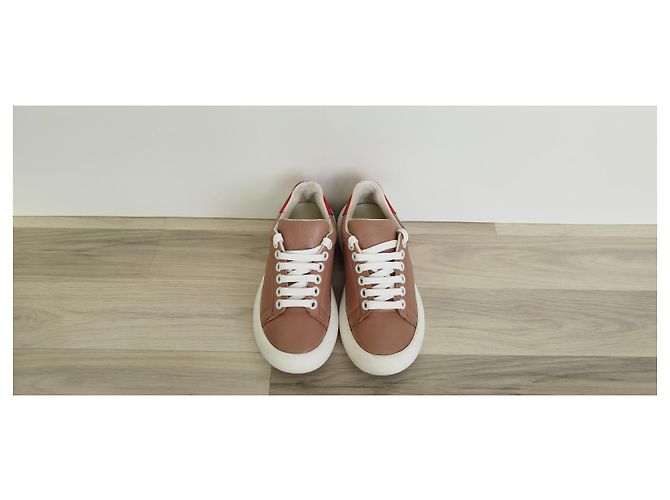 Marni Banana Sneaker Leder Beige - Ansicht 4