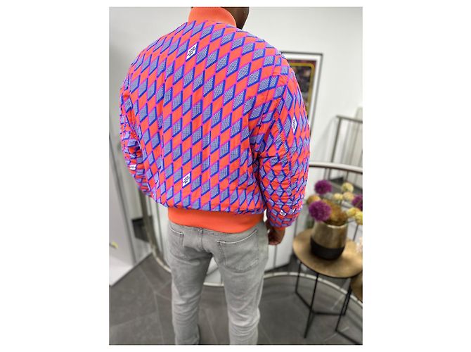 Louis Vuitton Drop Needle Bomberjacke Grafik Polyamid Mehrfarben - Ansicht 7