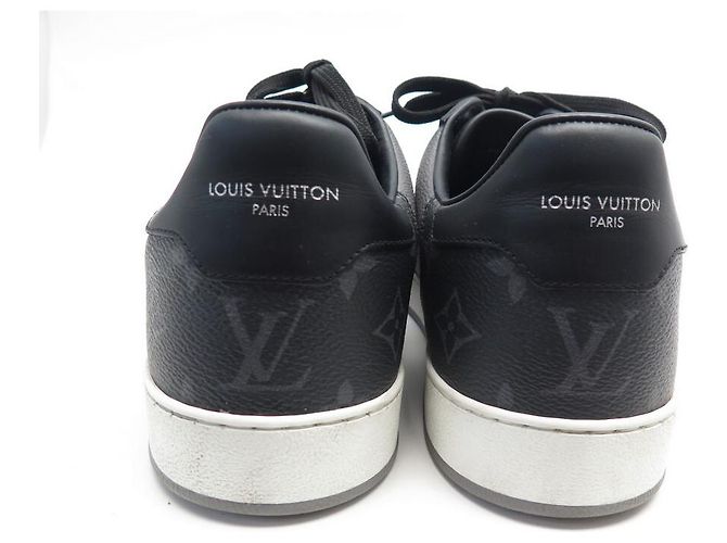 NEUE LOUIS VUITTON Sneakers RIVOLI MONOGRAM ECLIPSE SCHUHE 1BEIM8EB 43 Pumps Grau - Ansicht 5