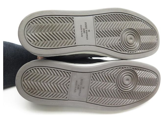 NEUE LOUIS VUITTON Sneakers RIVOLI MONOGRAM ECLIPSE SCHUHE 1BEIM8EB 43 Pumps Grau - Ansicht 7