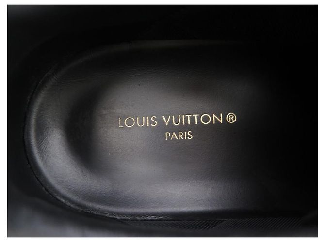 NEUE LOUIS VUITTON Sneakers RIVOLI MONOGRAM ECLIPSE SCHUHE 1BEIM8EB 43 Pumps Grau - Ansicht 9