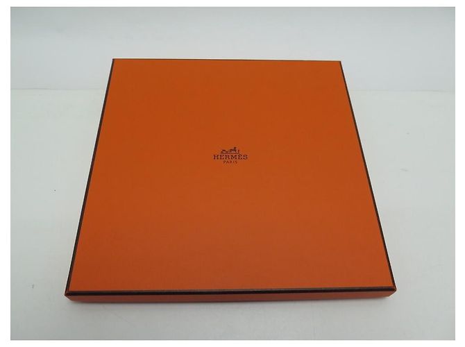 Hermès NUOVA SCIARPA IN SETA HERMES LA BERLINE BAYADERE WLODECK KAMINSKI + SCATOLA SCIARPA Arancione - vista 13