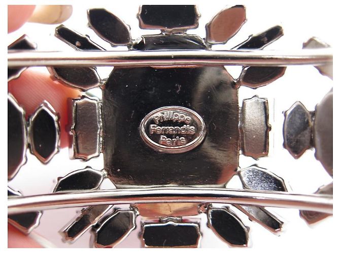 NUOVO BRACCIALE PHILIPPE FERRANDIS IN PIETRA ROSSA 24 BRACCIALE CM ARGENTO - vista 6
