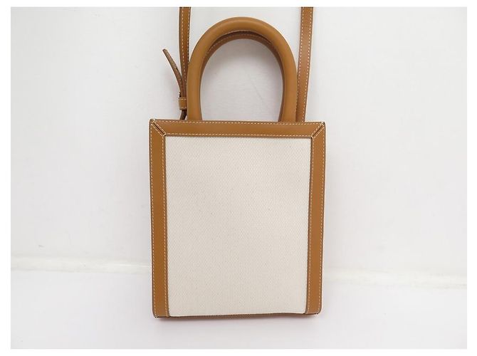 Céline NOVA BOLSA CELINE MINI CABAS VERTICAL 193302 SACOLA DE LONA NOVA - vista 2