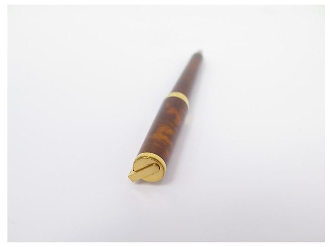 SET PENNE A SFERA ST DUPONT MONTPARNASSE LACCATA CINESE E ORO Marrone - vista 5