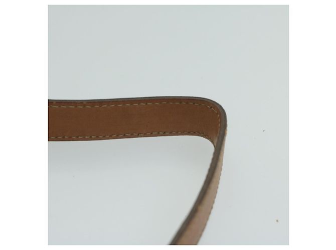 Céline CELINE Macadam Canvas Schultertasche PVC Leder Braun Auth 65644 - Ansicht 14