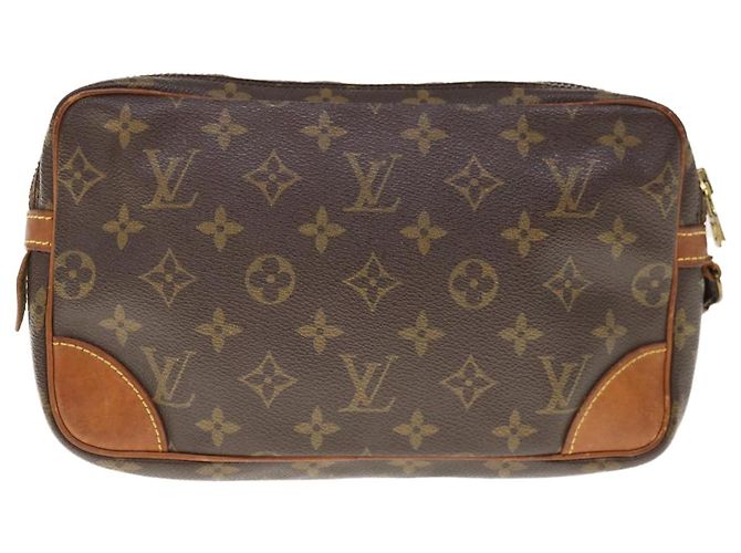 Pochette LOUIS VUITTON con monogramma Marly Dragonne GM vintage M51825 Aut5645 - vista 2