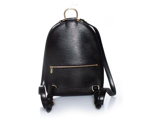 Louis Vuitton, Borsa Epi Mabillon in pelle nera Nero - vista 2