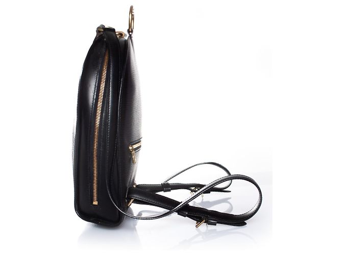 Louis Vuitton, Borsa Epi Mabillon in pelle nera Nero - vista 4