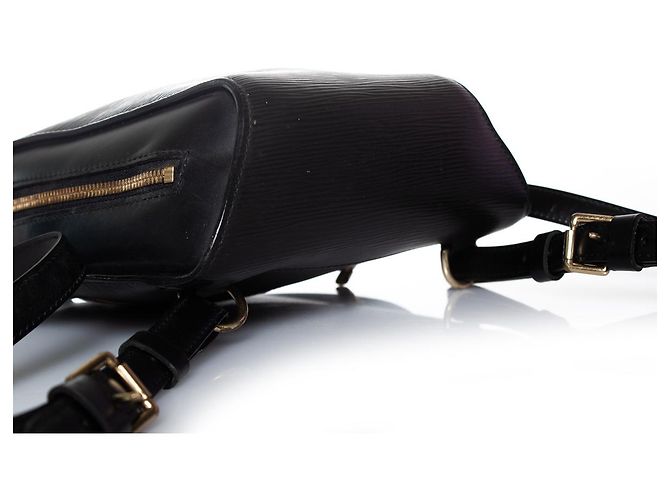 Louis Vuitton, Borsa Epi Mabillon in pelle nera Nero - vista 9