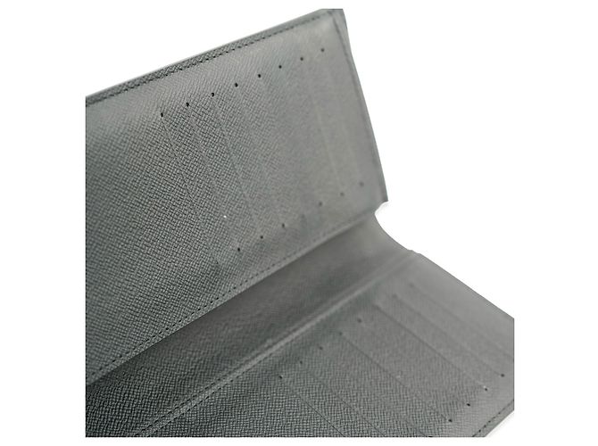 Louis Vuitton Monogram Eclipse Canvas Brazza Geldbörse Schwarz - Ansicht 4