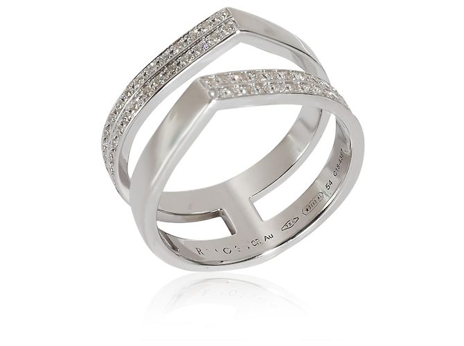 Anello Repossi Antifer 18K oro bianco 0.64 ctw - vista 3