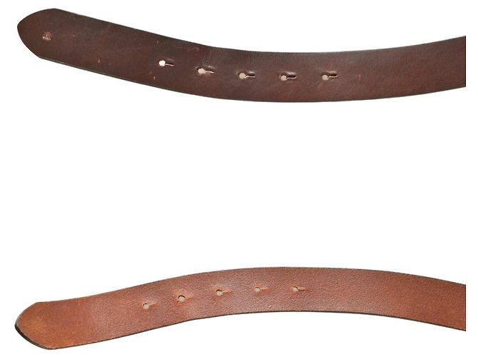 Gianfranco Ferré Gianfranco Ferre GFF Monogramm Ledergürtel Braun Größe 90 - Ansicht 3