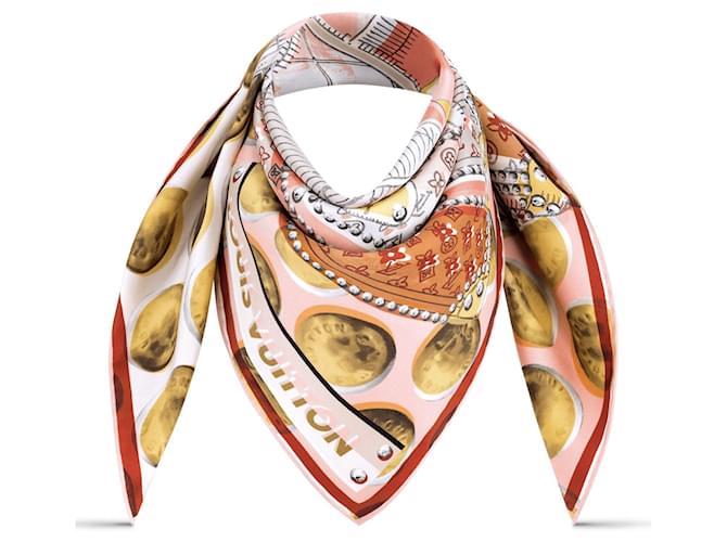 Louis Vuitton Sciarpa LV Magic Malle Square 70 Multicolore - vista 3