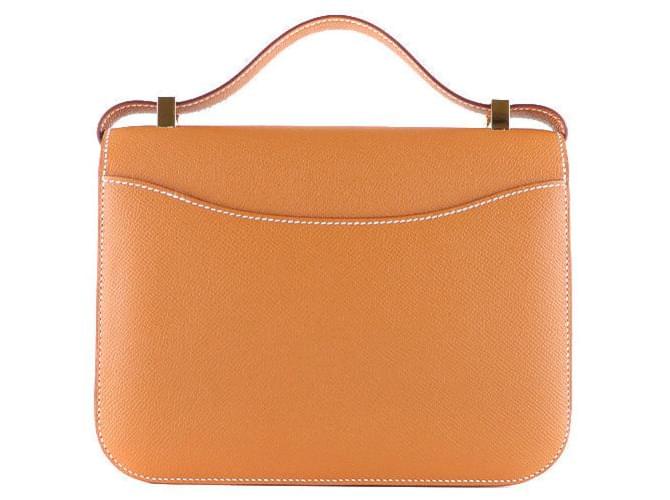 Constance Hermès Borse HERMES Costanza Marrone - vista 3