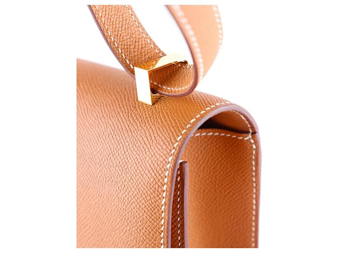 Constance Hermès Borse HERMES Costanza Marrone - vista 5
