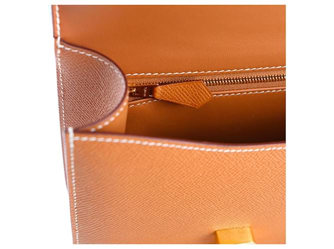 Constance Hermès Borse HERMES Costanza Marrone - vista 9