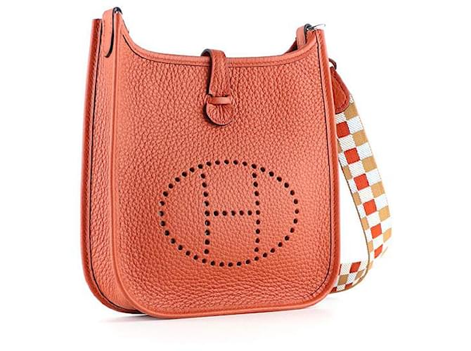 Hermès Borse HERMES Evelyne Arancione - vista 2