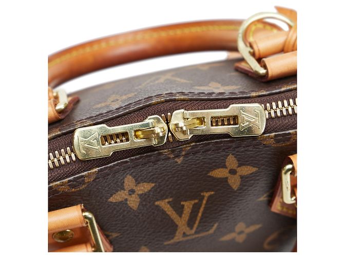 LOUIS VUITTON Handtaschen Alma BB Braun - Ansicht 8