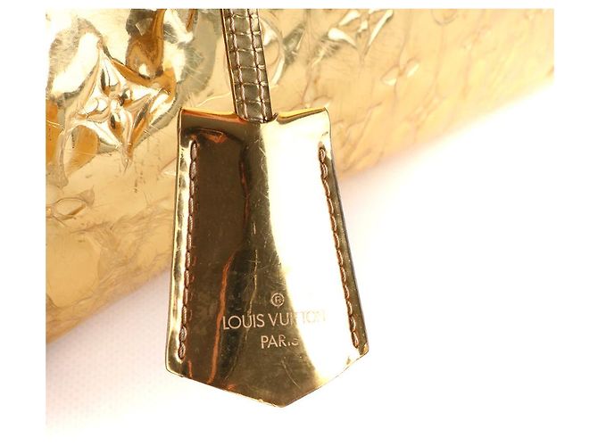 LOUIS VUITTON Sacs à main Speedy Doré - vue 5