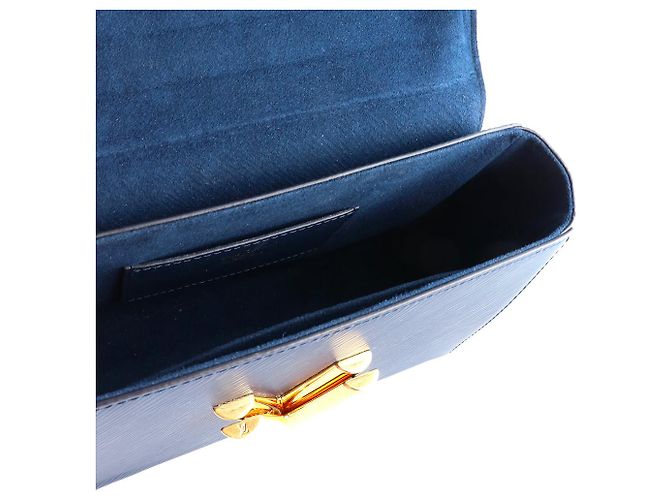 Twist LOUIS VUITTON Bolsas Torção Azul marinho - vista 7