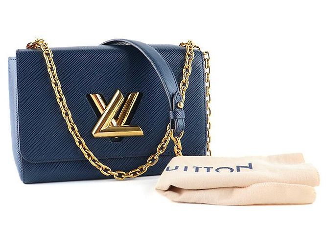 Twist LOUIS VUITTON Bolsas Torção Azul marinho - vista 8