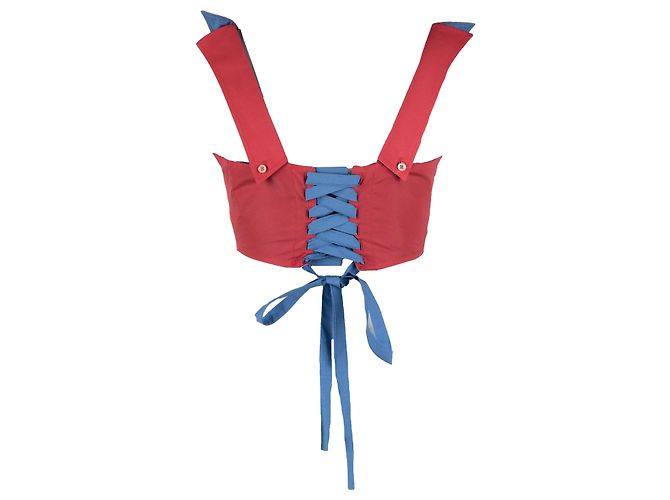 Autre Marque Top corsetto Rubino Gaeta Rosa - vista 2