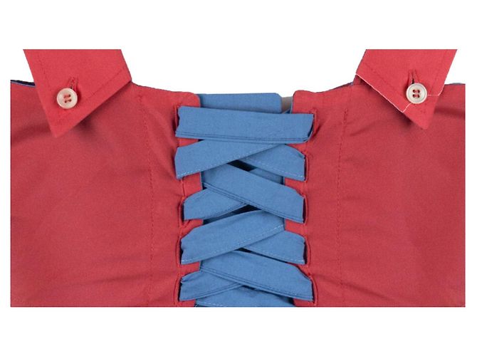 Autre Marque Top corsetto Rubino Gaeta Rosa - vista 4