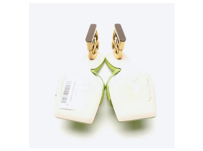 Dolce & Gabbana Mule in Vernice Verde - vista 5
