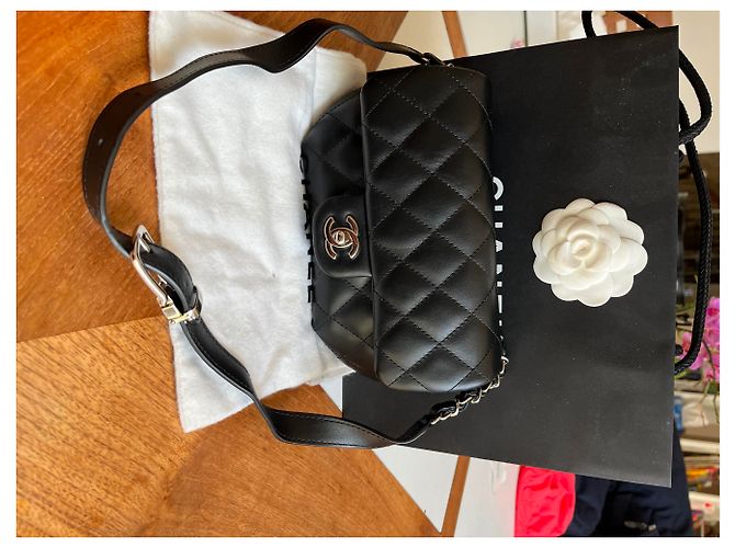 Timeless Chanel bolsa de uniforme Negro - vista 10