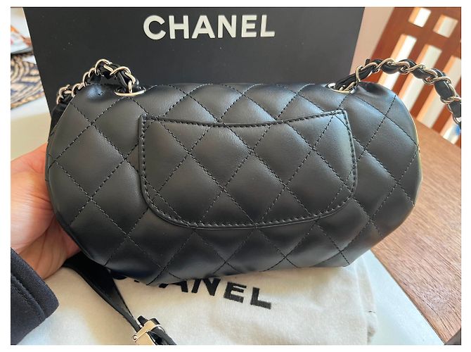 Timeless Chanel bolsa de uniforme Negro - vista 2